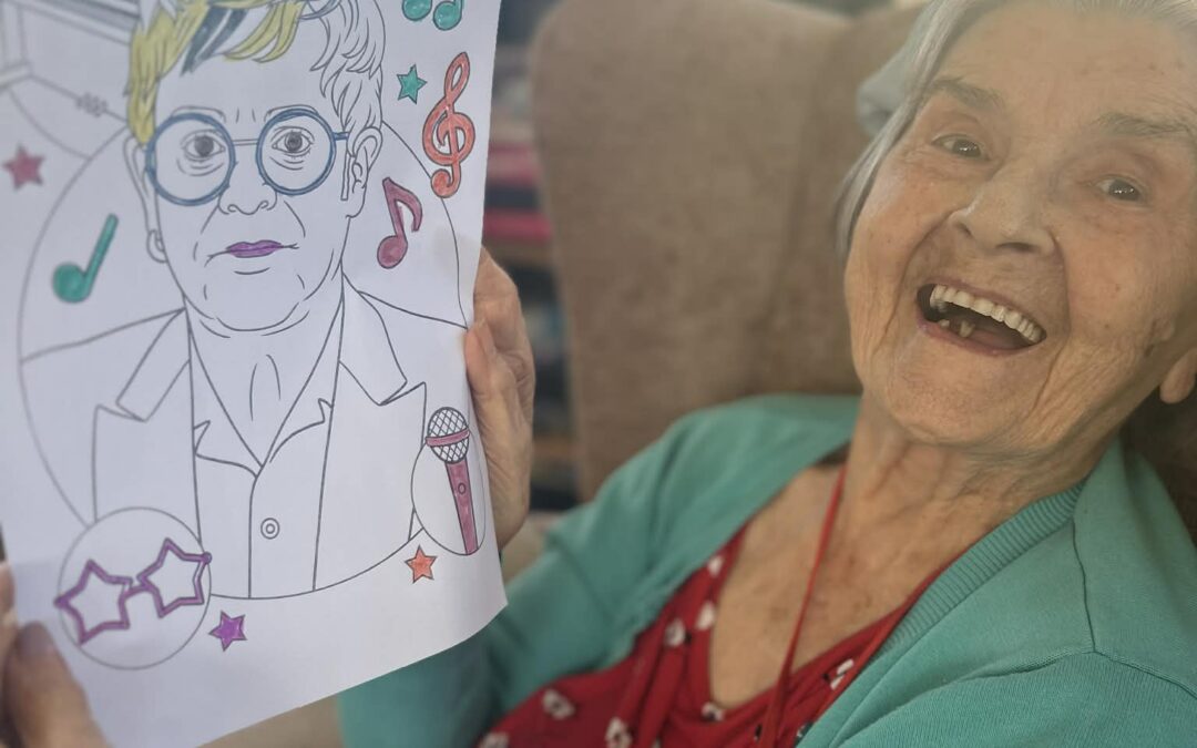 Ashley House Celebrates Elton John’s Birthday with Music and Creativity